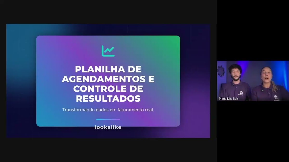 Capa do vídeo: Planilha de Agendamentos e Controle de Resultados