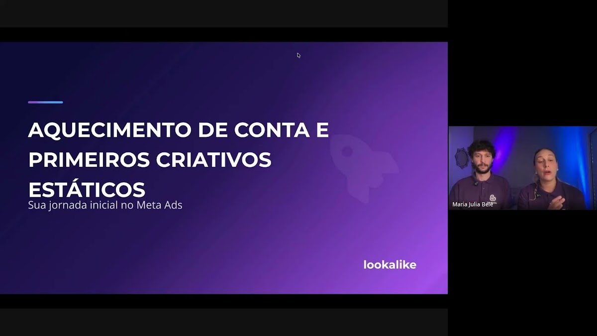 Capa do vídeo: Aquecimento de Conta e Primeiros Criativos